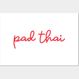 pad thai - Thai red - Flag color Posters and Art